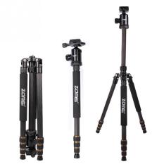13.5x13.5x53 Cm Linkspe Z688c Profesional Kamera Portable Tripod Stand untuk MostDigital Kamera Camcorder Travel (HITAM) -Intl