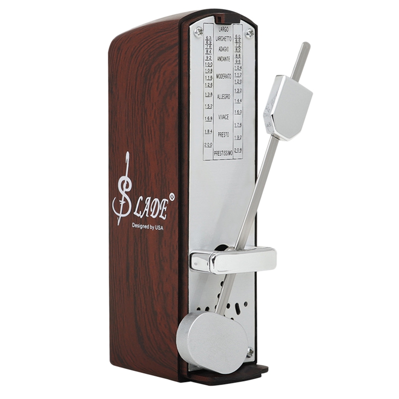 SLADE Portable Mini Mechanical Metronome Universal Metronome for Piano Guitar Practice Tool for Beginner