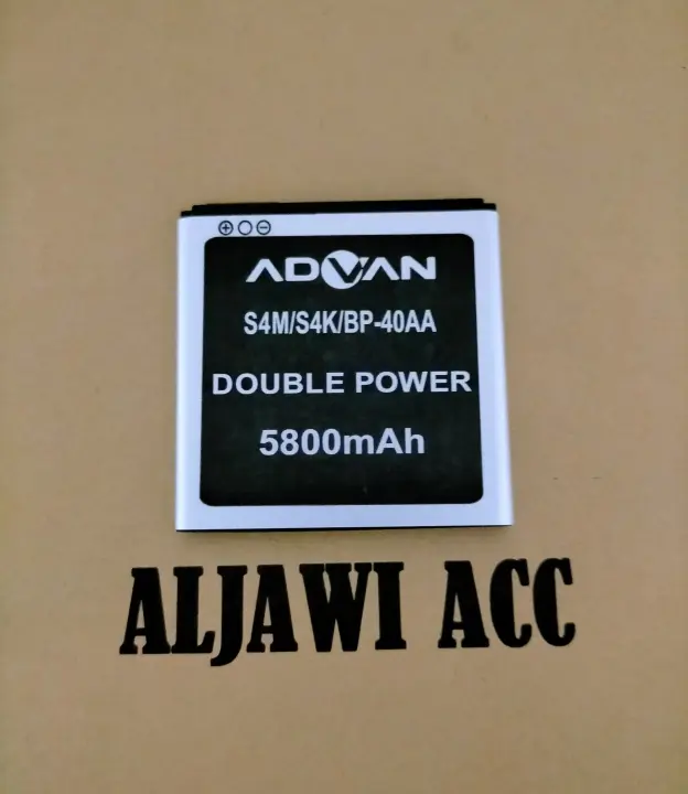 Baterai Batre Battery Advan Star Mini S4m S4k Bp 40aa Double Power Battery Hp Lazada Indonesia