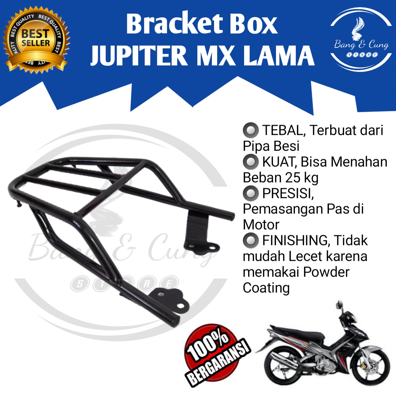 Bracket Box Motor Yamaha Jupiter MX Old/Lama - Breket Box Motor Yamaha
