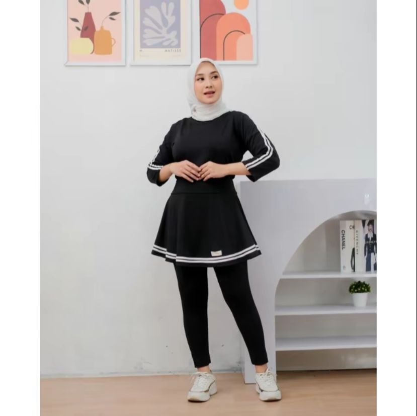 baju zumba hijab