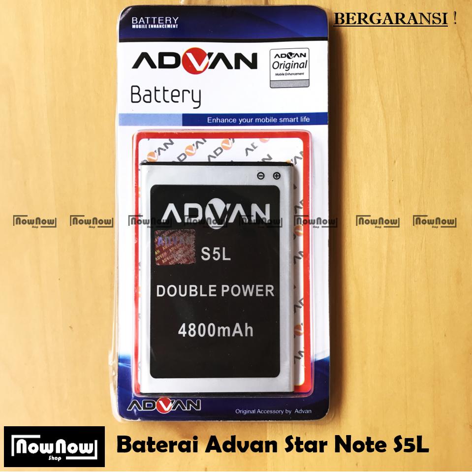Baterai Advan Star Note S5L Original Double Power Batre Batrai Battery HP
