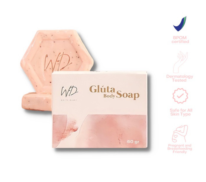 White Diary Gluta Body Soap Body Lotion Whiten Lazada Indonesia