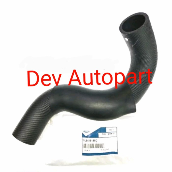 selang radiator hose radiator atas ford ranger mazda bt50 everest tdi