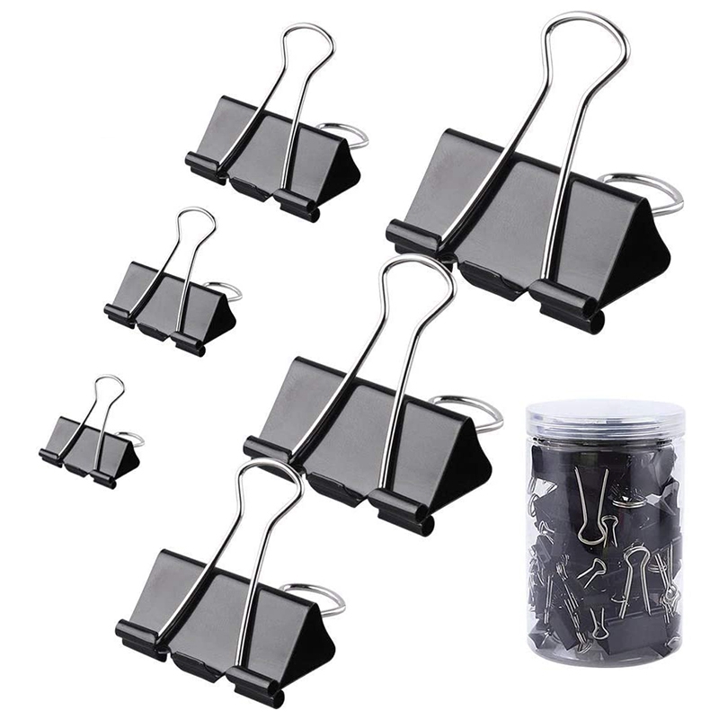 big black paper clips