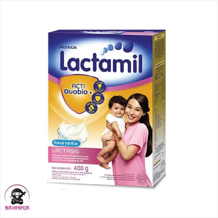 Lactamil Lactasis Susu Ibu Menyusui Vanila Box 400g 400 G Lazada Indonesia