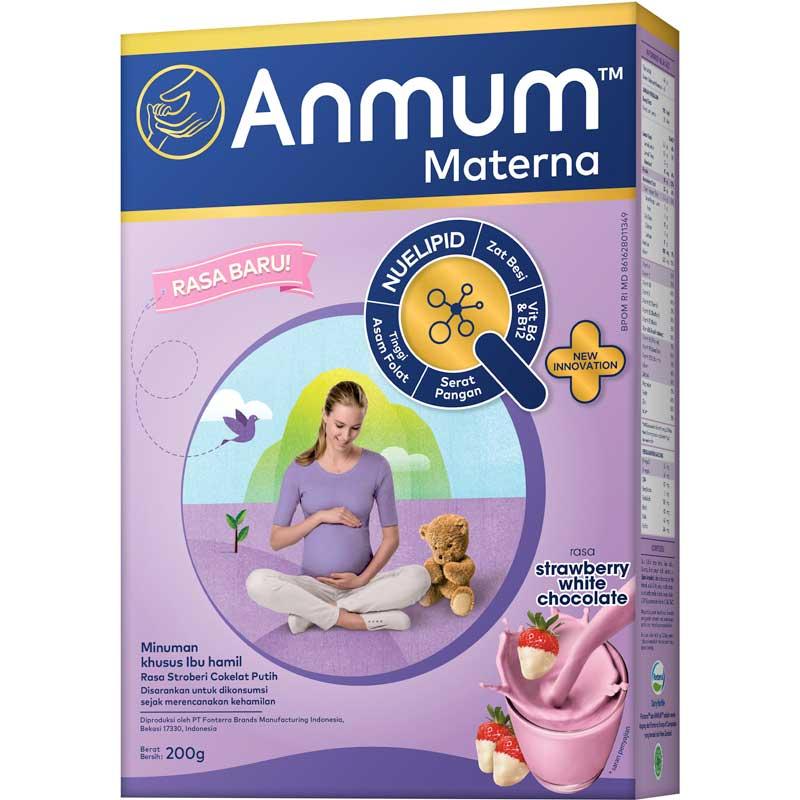 Anmum Materna Strawberry White Chocolate 200g Lazada Indonesia