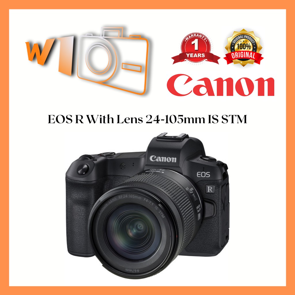 Canon EOS R Kit RF 24-105mm f/4-7.1 IS STM | Lazada Indonesia