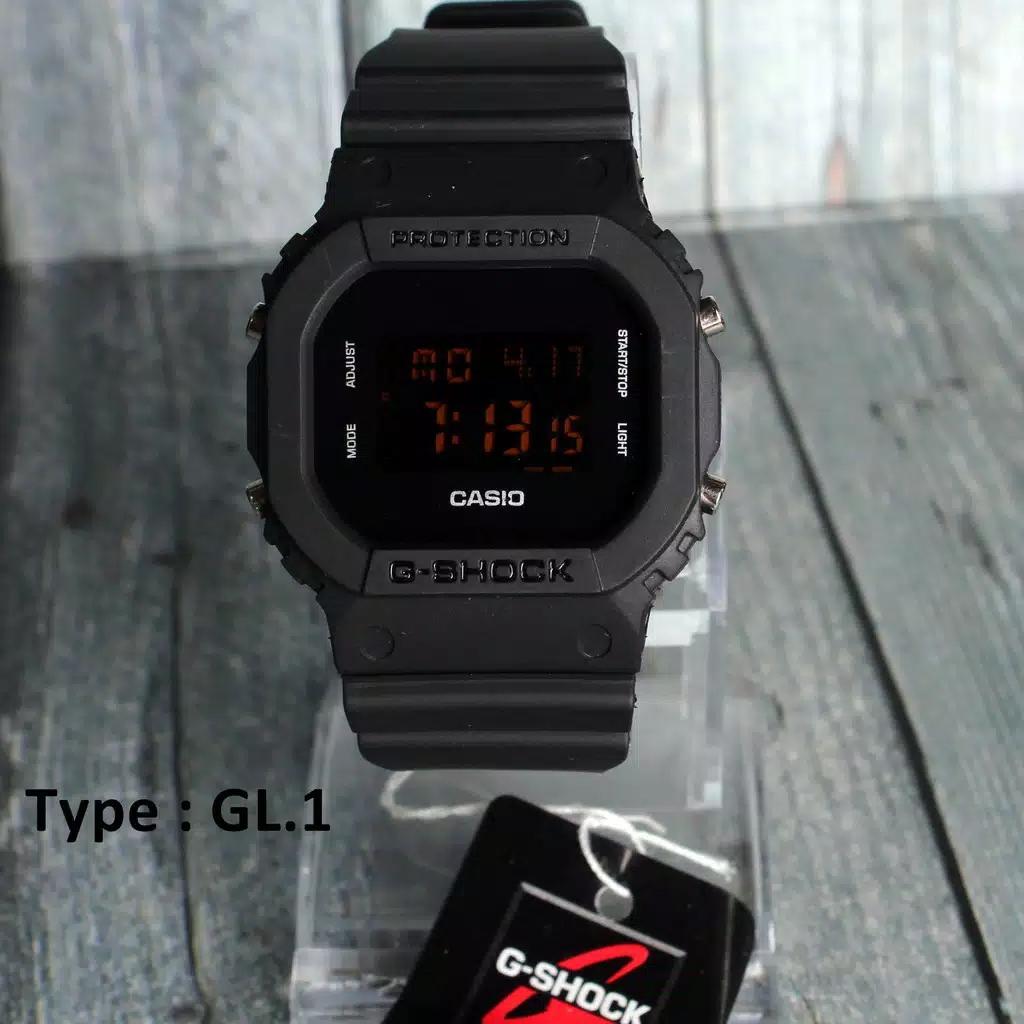 CASIO JAM TANGAN PRIA WANITA CASIO DW5600 JAM TANGAN SPORT KASUAL FASHION DIGITAL FULL BLACK KARET ANTI AIR FORMAL TERBARU JAM TANGAN SPORT TERBARU 2019 JAM TANGAN ANTI AIR TERBARU 2019