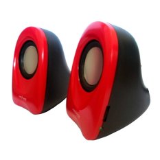 Advance Speaker USB Duo-01 - Merah