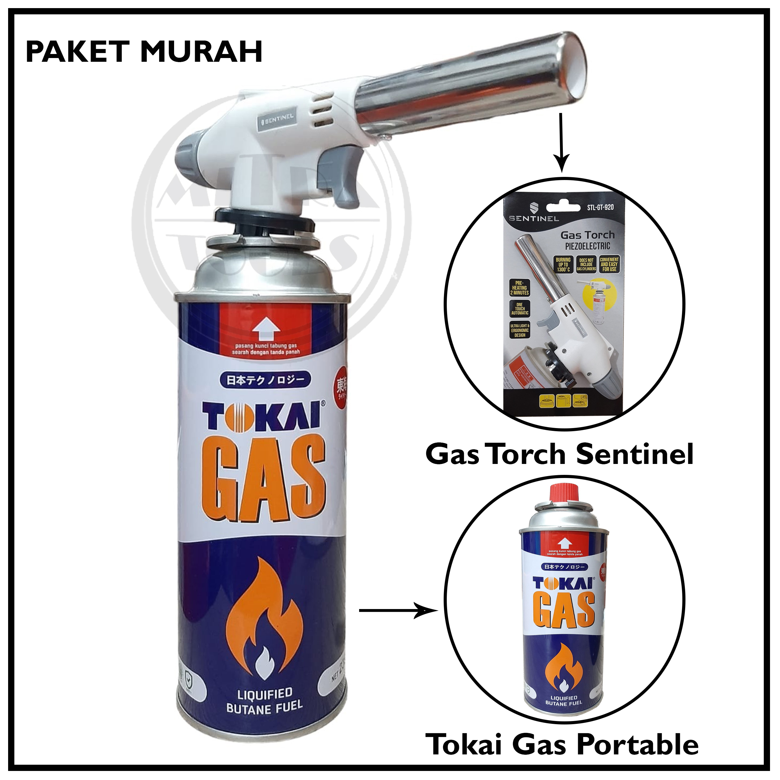 TOKAI Tabung Gas Kaleng Gas Portable 235 gram Tabung Gas Portable ...