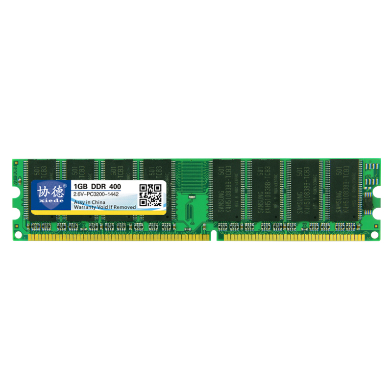 Bảng giá Xiede Desktop Pc Memory Ram Module Ddr 400 1Gb Pc-3200 Ddr1 184Pin Dimm 400Mhz X001 Phong Vũ