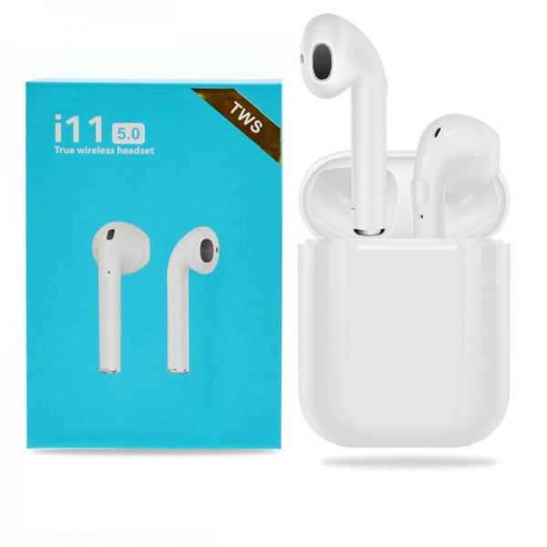 Headset Bluetooth Wireless/Airpod Bluetooth wireless/Earphone Wireless TWS  i11 True Wireless Earbud 5.0 Original | Lazada Indonesia
