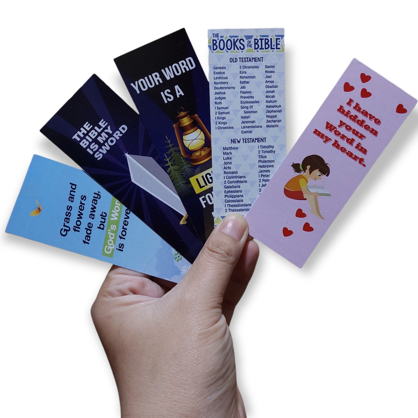 PEMBATAS ALKITAB UNTUK ANAK SEKOLAH MINGGU DIKIRIMKAN SECARA RANDOM