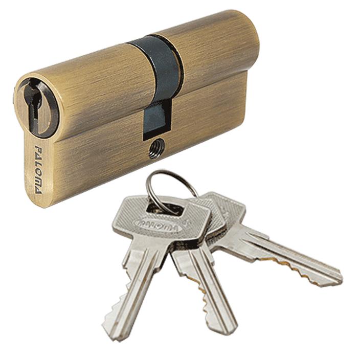 [BISA COD] Double Cylinder Paloma Clp 335 Deluxe Dc-Sk 70Mm - Standard Key MURAH