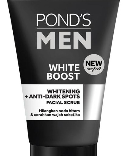 ponds scrub hitam