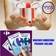 2 voucher carrefour @100.000