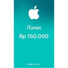 Apple iTunes Gift Card IGC Indonesia 150000