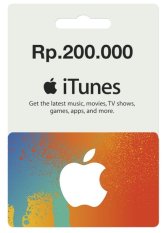 Apple iTunes Gift Card Rp.200 K