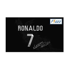 Kartu BCA Flazz E Toll Pass Cristiano Ronaldo CR7 Edition BCA17 - Hitam