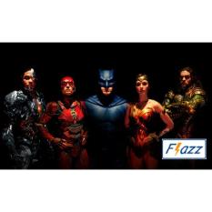 Kartu BCA Flazz E Toll Pass Justice League Hero Edition BCA18 - Hitam