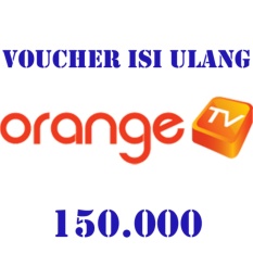 Orange TV Voucher 150.000 (Masukkan ID Pel di form alamat pengiriman)
