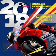 Tiket MotoGP Sepang 2018 2 - 4 November 2018 C2 Covered Hillstand