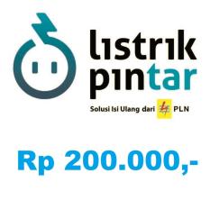 TOKEN LISTRIK PLN PRABAYAR 200000