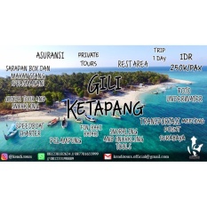 TOUR / Open Tour / Tour Travel Gili Ketapang - All In (untuk min 6 orang)