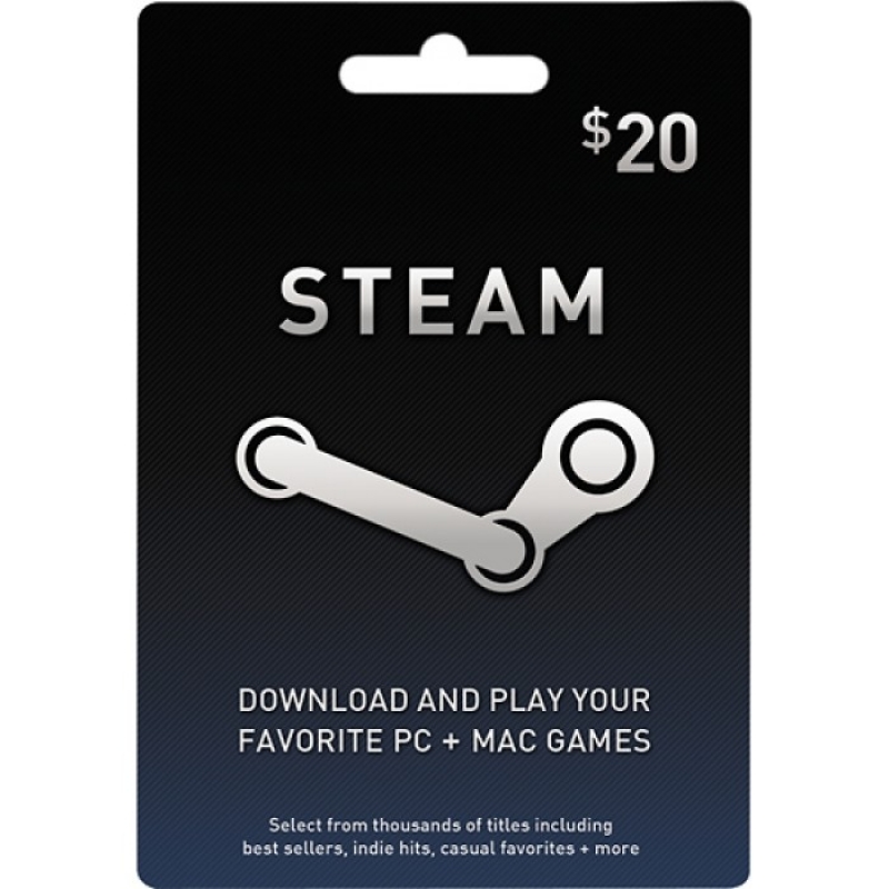 Valve Steam Wallet US 20$ - Digital Code