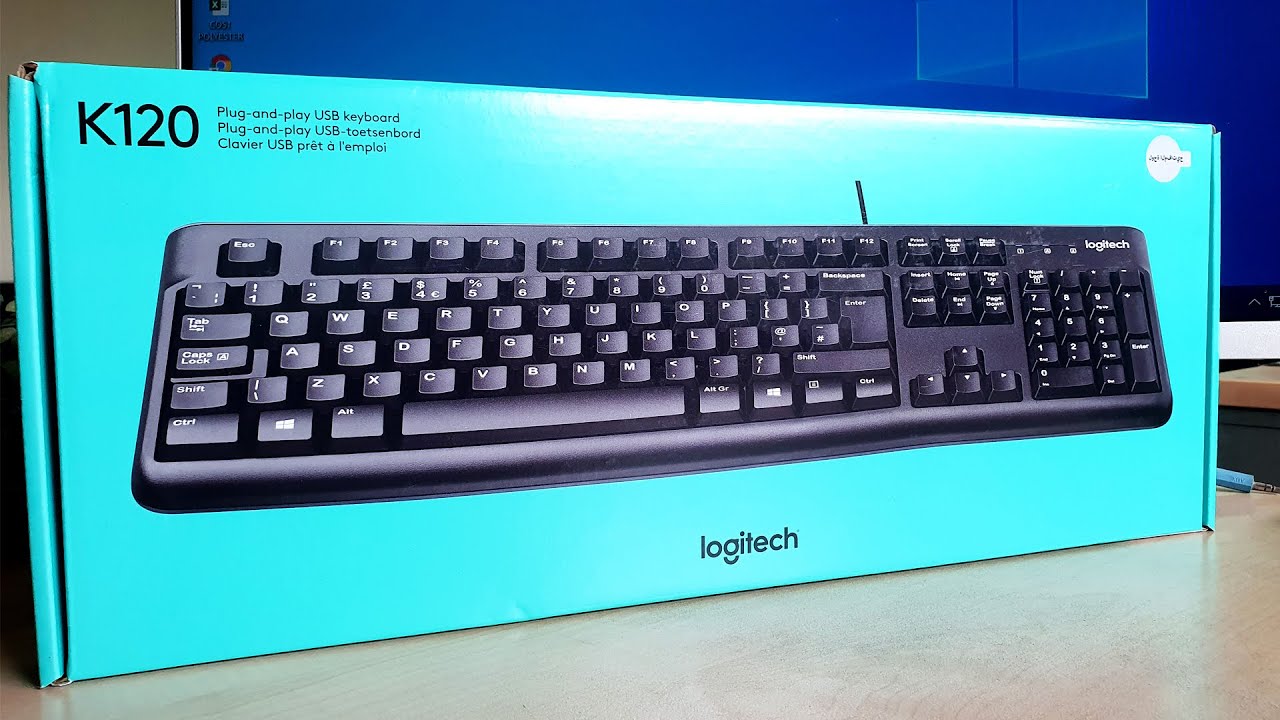 Keyboard Logitech K120 USB Hitam Garansi Resmi Lazada Indonesia