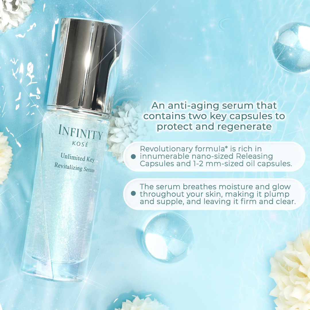 KOSÉ INFINITY UNLIMITED KEY 50mL Kose Japan Infinity Unlimited Key Revitalizing Serum Essence