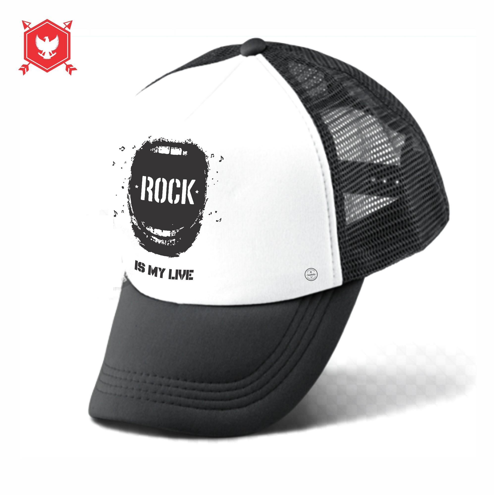 Bibong Topi Pria Topi Trucker Topi Distro Premium Branded Original Baseball Snapback Topi Jaring By Bibong