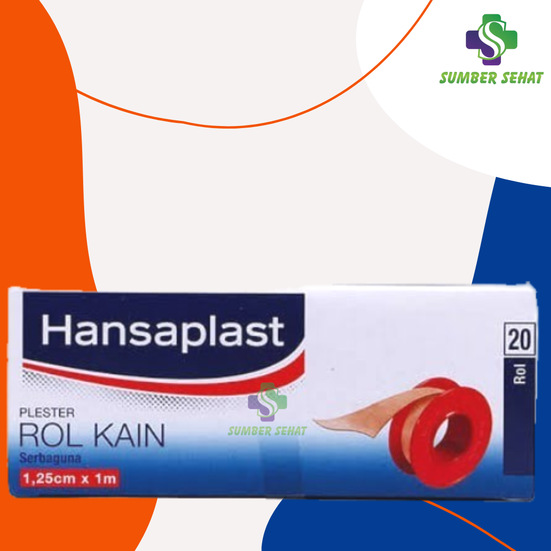 HANSAPLAST ROLL KAIN 1.25 CM X 1 METER BOX 20 PCS | Lazada Indonesia