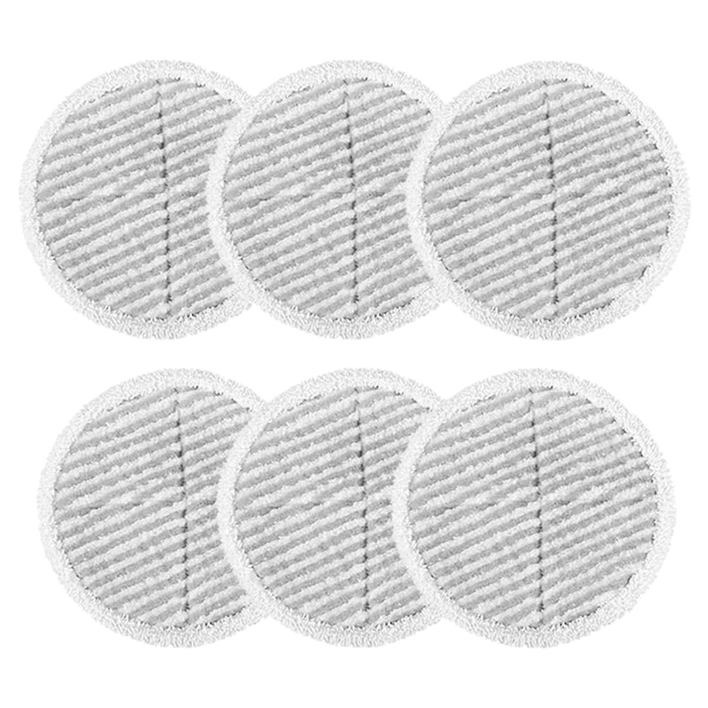 6 Pads Compatible for Bissell 2124/2039A with Series Steam Mop Cloth Cover Microfiber Mop Accessories