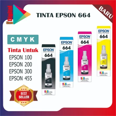 Tinta Epson 664 For Printer L110 L120 L210 L220 L300 L310 L350 L355 L360 L455 L550