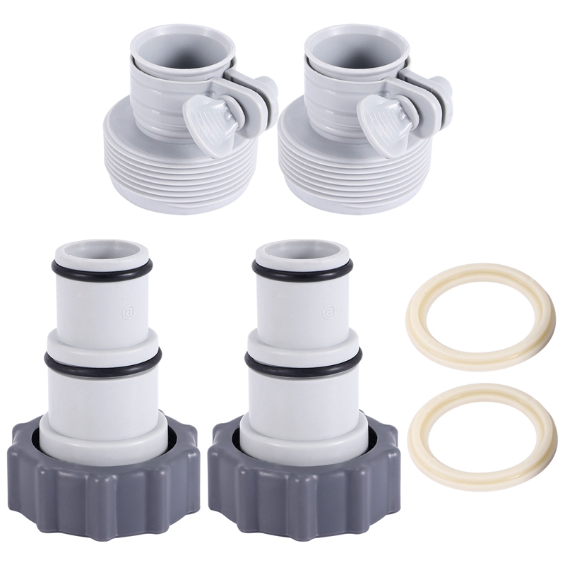 Replacement Hose Drain Plug Connector Adapter a W/Collar&B Kit Pool ...