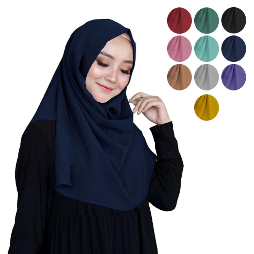 Hijab Jilbab Kerudung Pashmina Instan Pasmina Instant Pastan Sala Syari Diamond Large Terbaru 2019 Trend Lebaran Murah Tangan Pertama