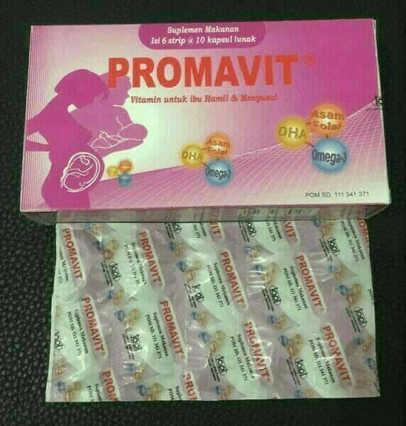 Diskon! Promavit/Strip Isi 10 Soft Capsul/Murah