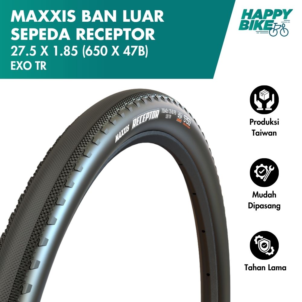 MAXXIS Ban Luar Sepeda Receptor x 650 x 47B EXO TR