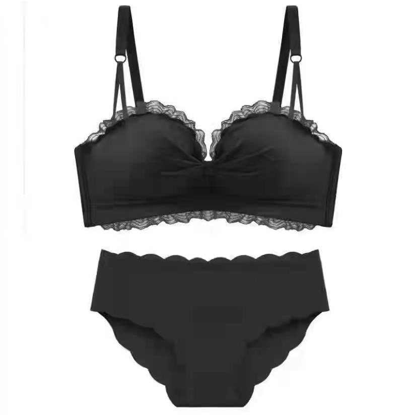 lifun-collection-bra-set-cute-small-thin-chest-bra-sexy-halfcup