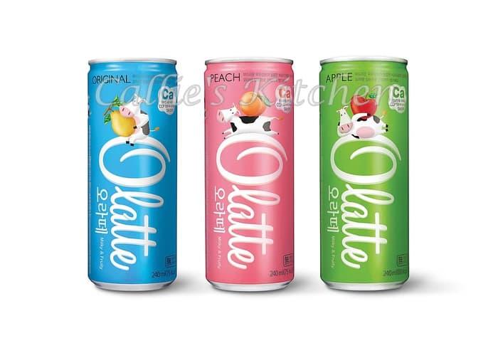Olatte Milk Drink - Minuman susu buah 240 ml @3 pcs