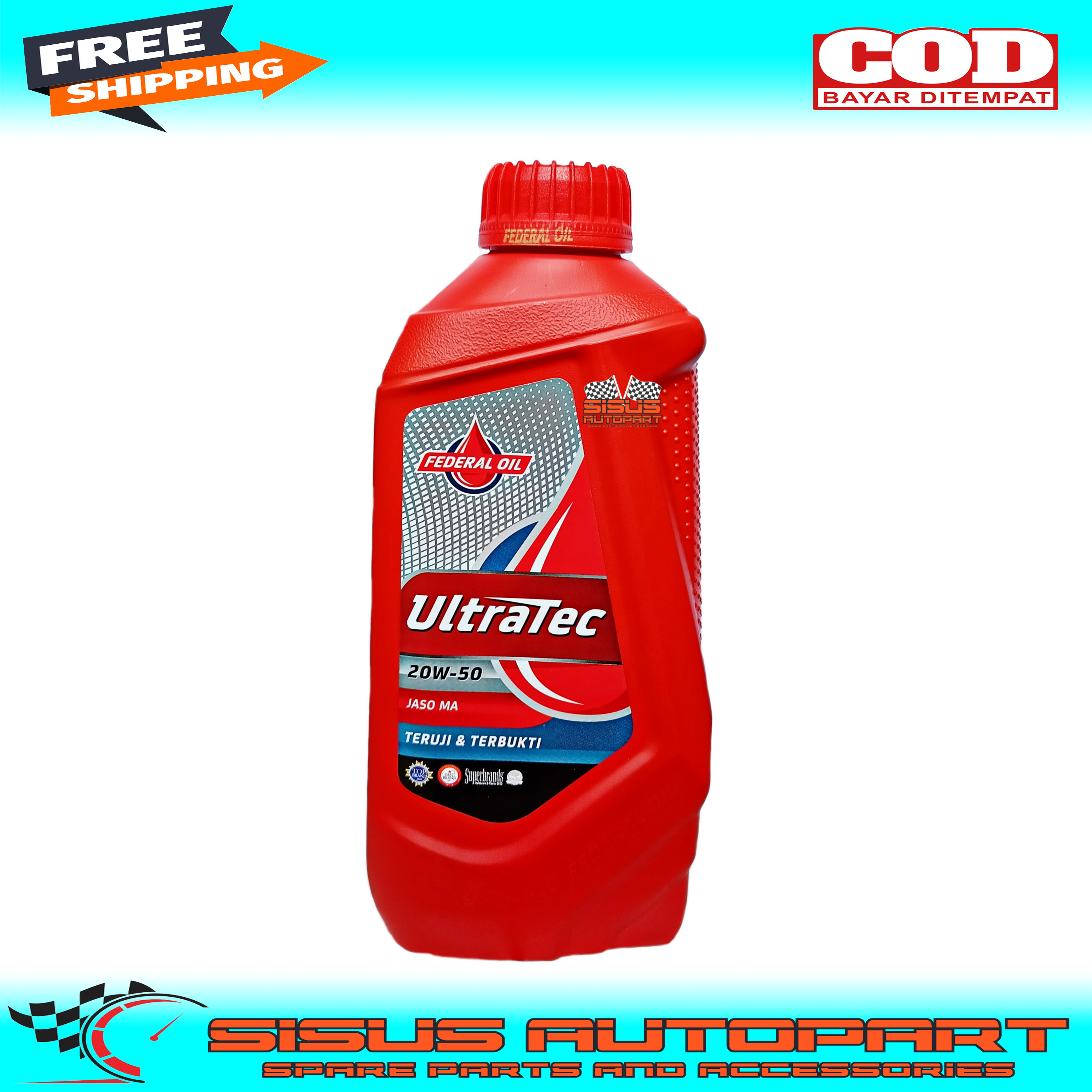 OLI FEDERAL 1 LITER / OLI FEDERAL ULTRATEC 1 LITER | Lazada Indonesia