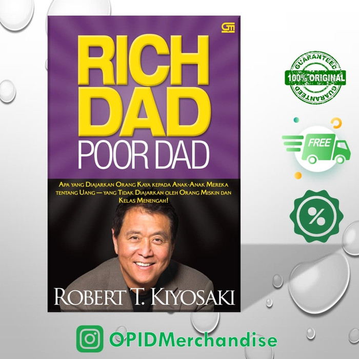 Buku Rich Dad Poor Dad Robert T Kiyosaki Lazada Indonesia
