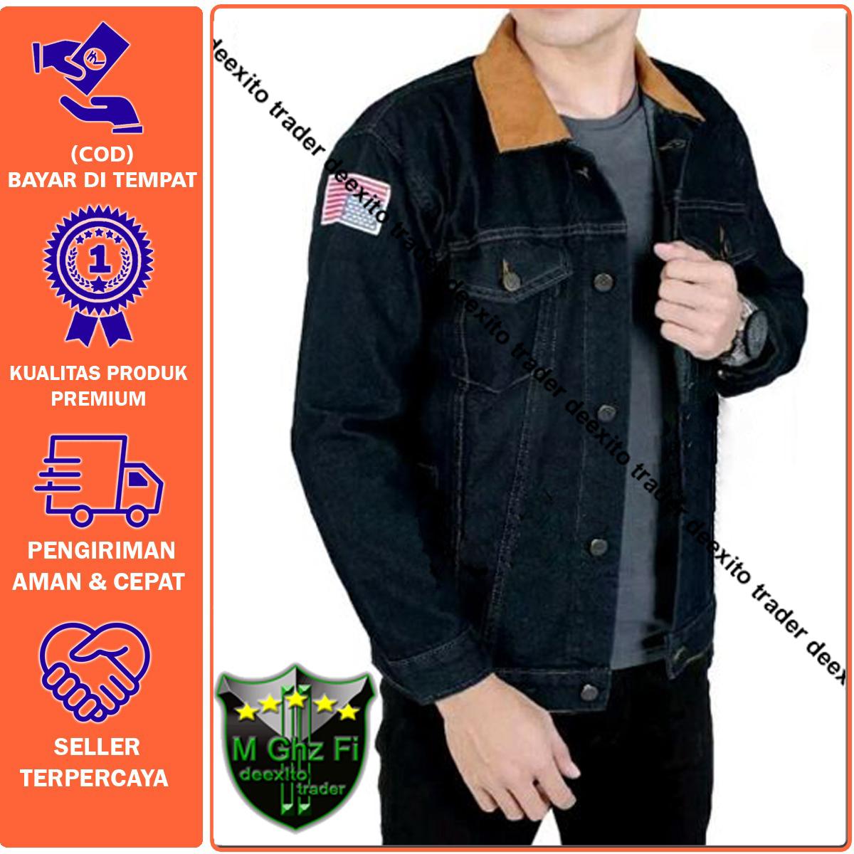 42 Model Jaket Levis Jangkis Terbaik