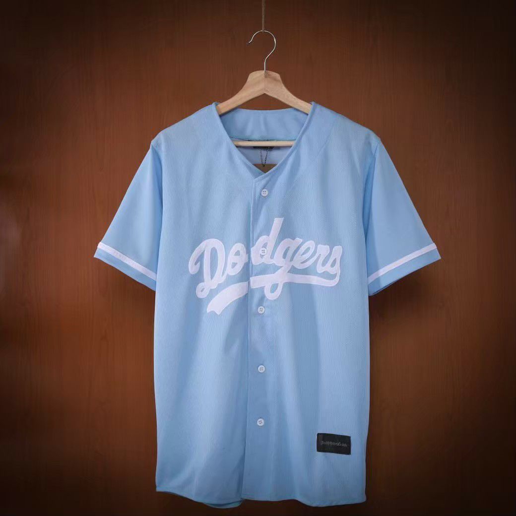 Baju Baseball Blue Dodgers