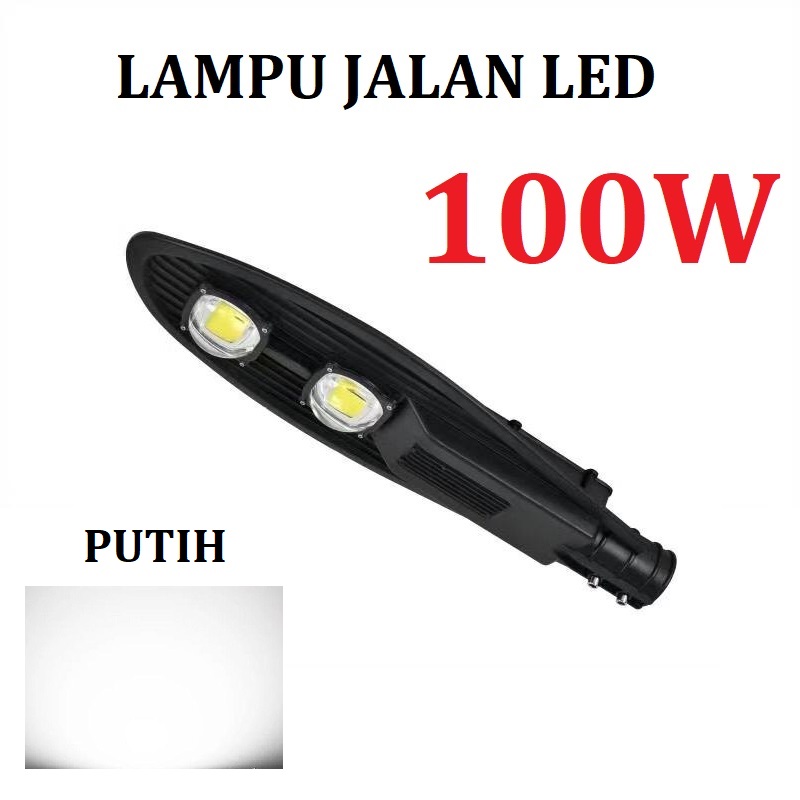 Lampu Jalan LED 100W - White - Pju led - lampu jalan cob lampu jalan