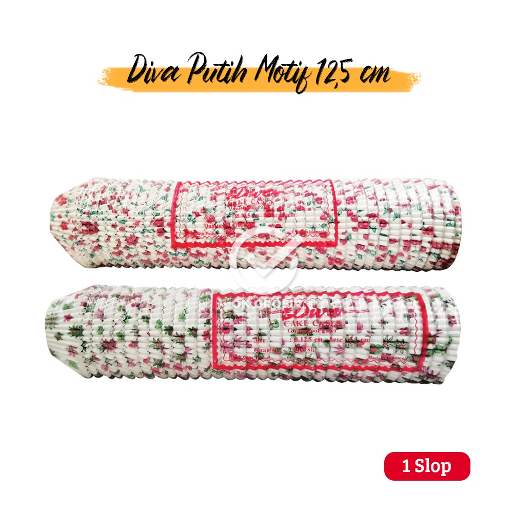 Diva Paper Cup Case PUTIH MOTIF 12,5 cm [1 SLOP] | Lazada Indonesia