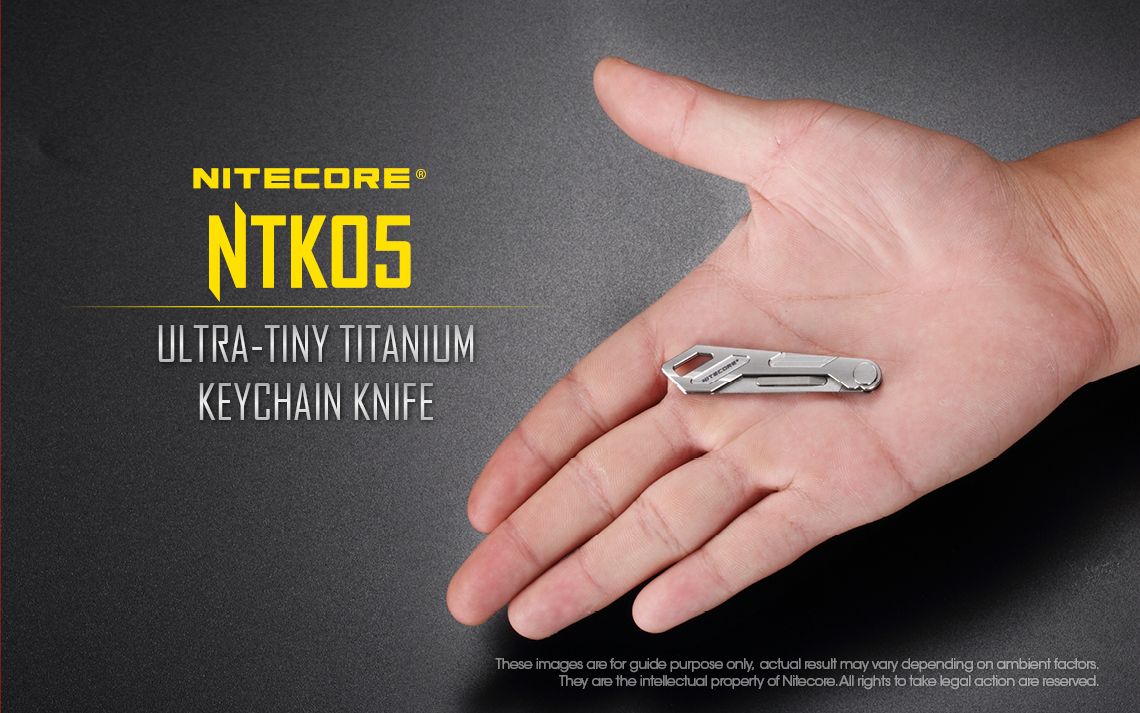 NITECORE NTK05 Titanium Utility Folding Knife, 40% OFF