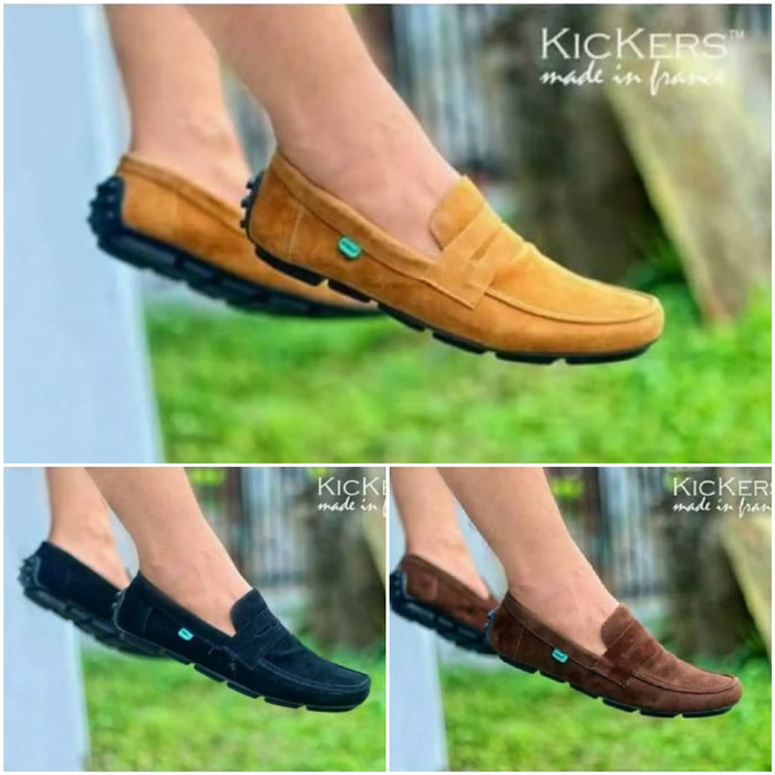 Sepatu slip deals on kickers